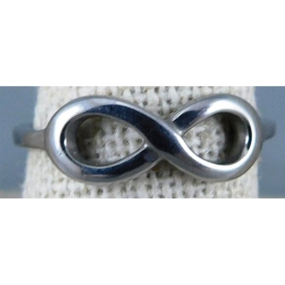 UNKNOWN Jewelry - 7/805 Stainless Steel Infinity Ring Size 9